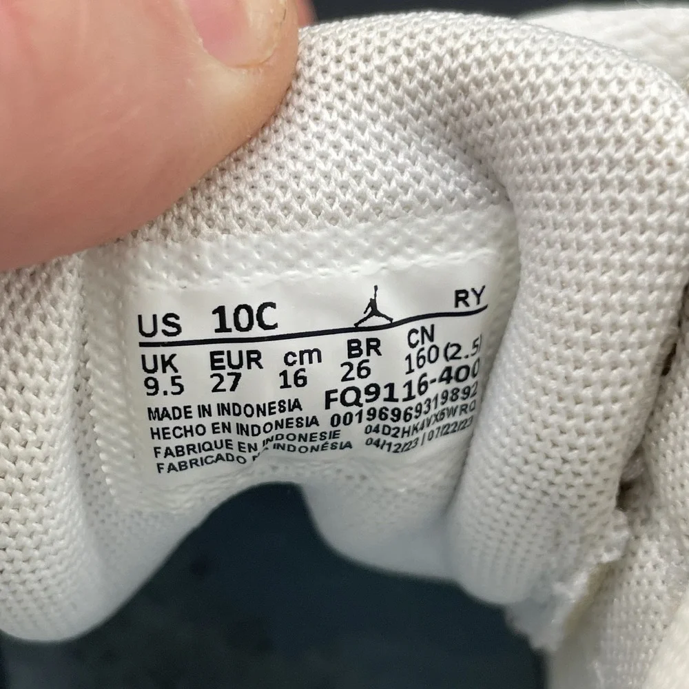 Toddler's Jordan 1 Mid SE Blue Tint/Ice Blue (FQ9116 400) 10 C